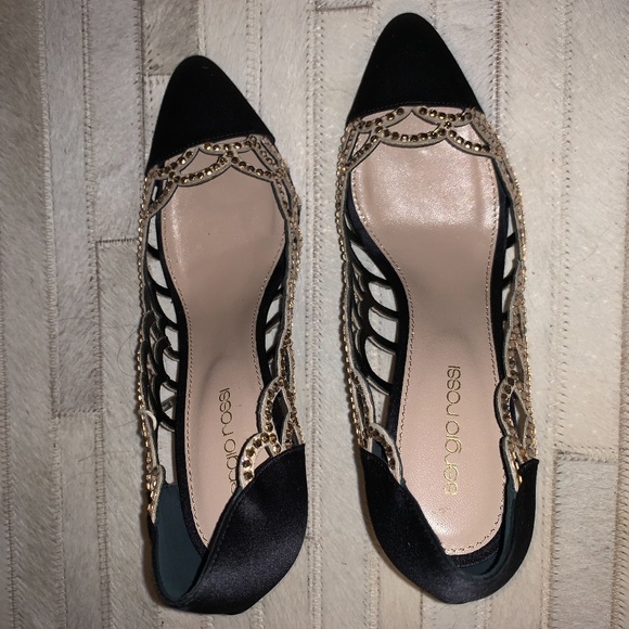 Sergio Rossi Swarovski Pumps - Picture 4 of 9